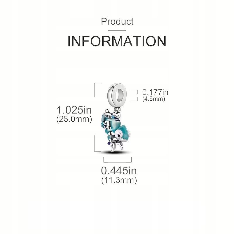 Modular Bead S925 Silver Colorful Chameleon Color Changing Stylish