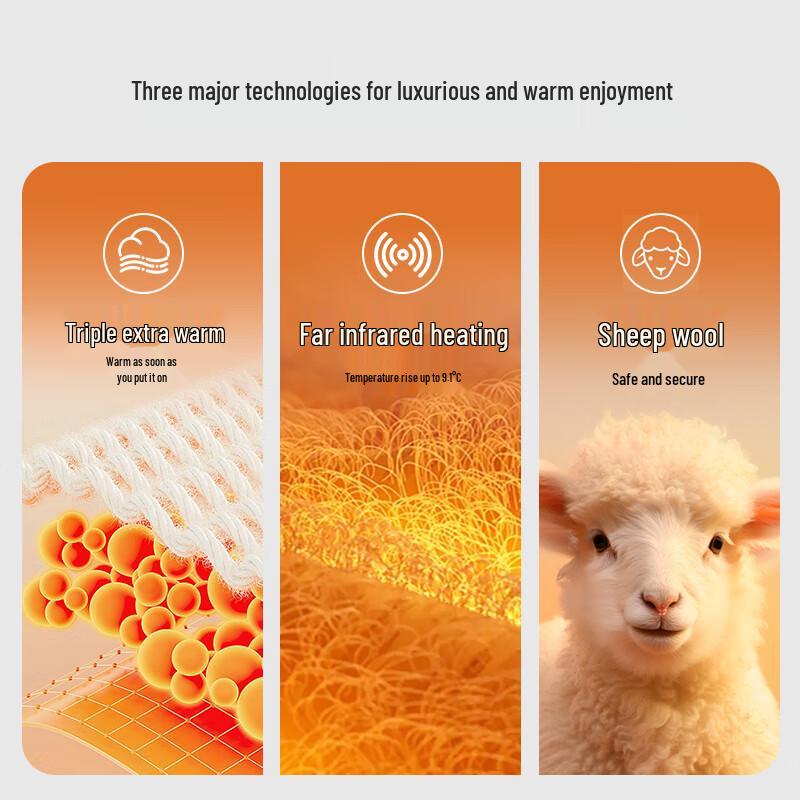 Men's Modal Wool Fleece Thermal Leggings