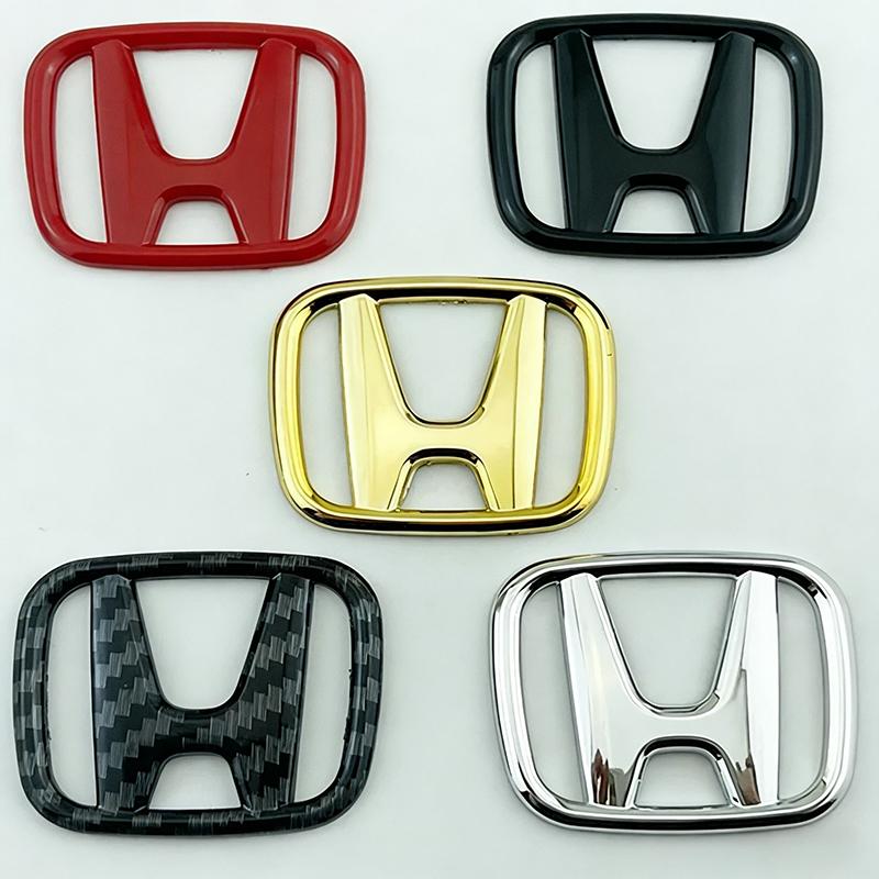 Honda Steering Wheel H Logo Badge Cover for Civic Accord CR-V Fit Odyssey City Multi-Color Car Interior Modification Accessories