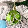 Electroplated Reindeer Plastic Hand-Painted Christmas Ball Set - Tree Ornaments