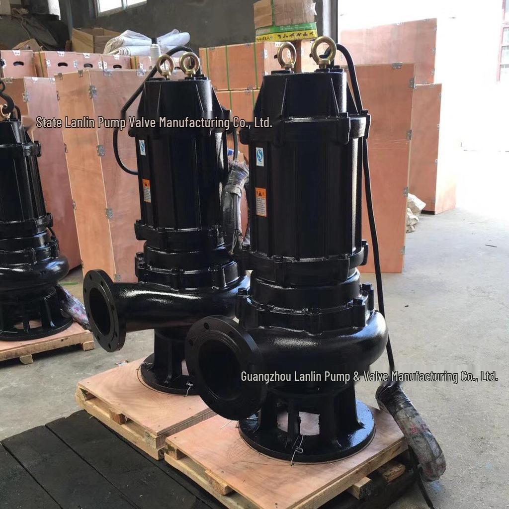 WQK Submersible Cutter Pump for Septic Tank, Sewage & Sludge Removal