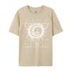 Live By The Sun Dream By The Moon Boho Printed On T Shirt New Arrival O Neck Casual Unisex Tshirts Street Tops Shirts