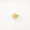 Natural Yellow Cat's Eye Gemstone 925 Sterling Silver Handmade Jewelry Ring Gift RR-48-38