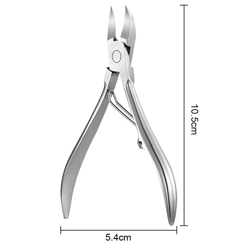

Профессиональные кусачки для кутикулы ногтей рук и ног из нержавеющей стали, кусачки для ногтей, ножницы для кутикулы, плоскогубцы, инструмент для маникюра серебряный