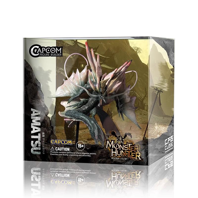 

Monster Hunter CUBE Zinogre Amatsu Crimson Glow Valstrax Gore Magala MAGNAMALO Mizutsune Monster Dragon Model Figure Toys Premium Quality