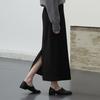Hiikeu Small Wave Minimal Skirt_Black
