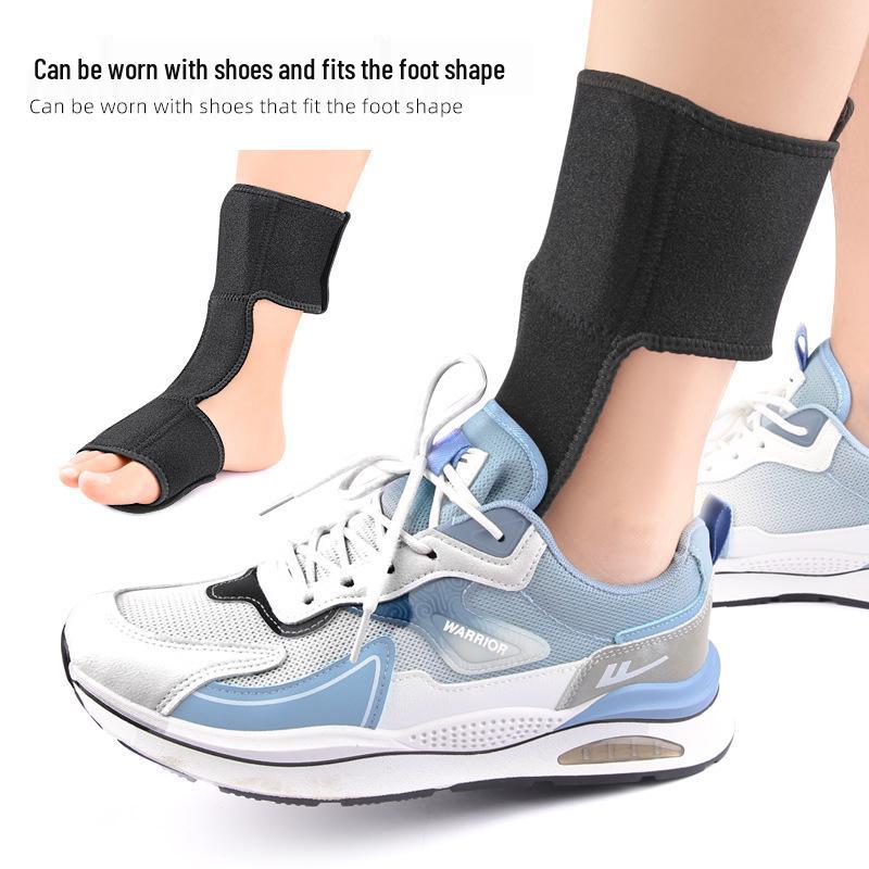 Foot Drop Support Brace with Ankle Protector for Dorsiflexion Support in Walking