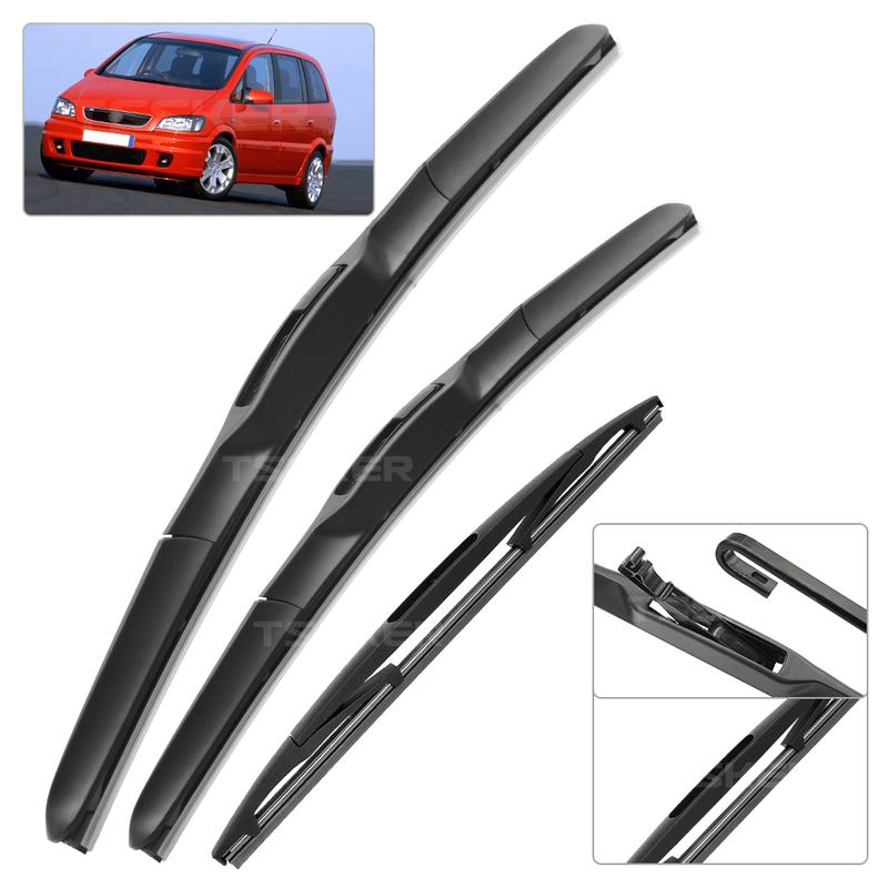 CREATROAD Wiper For Opel Zafira A 1999-2005 2000 2001 2002 2003 Wiper Blades Windshield Windscreen Window Brushes 24"+22"+16"