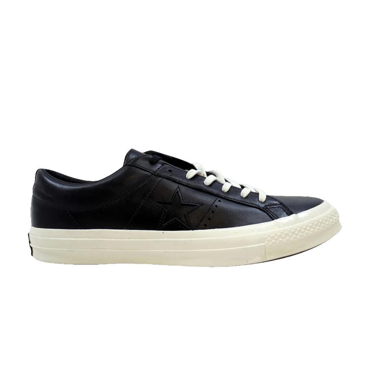 

Черные кроссовки унисекс Converse One Star Low Egret 157804C