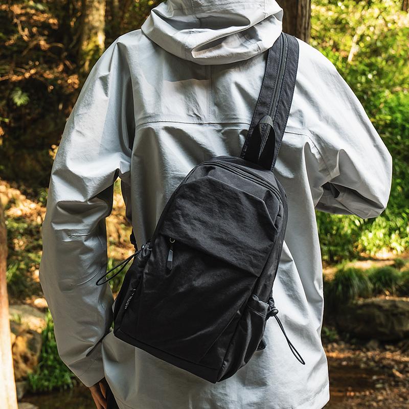 Multifunctional Dual-purpose Chest Bag Men's and Women's Casual Backpack Outdoor Mountaineering Backpack Lightweight Waterproof Travel Crossbody Bag