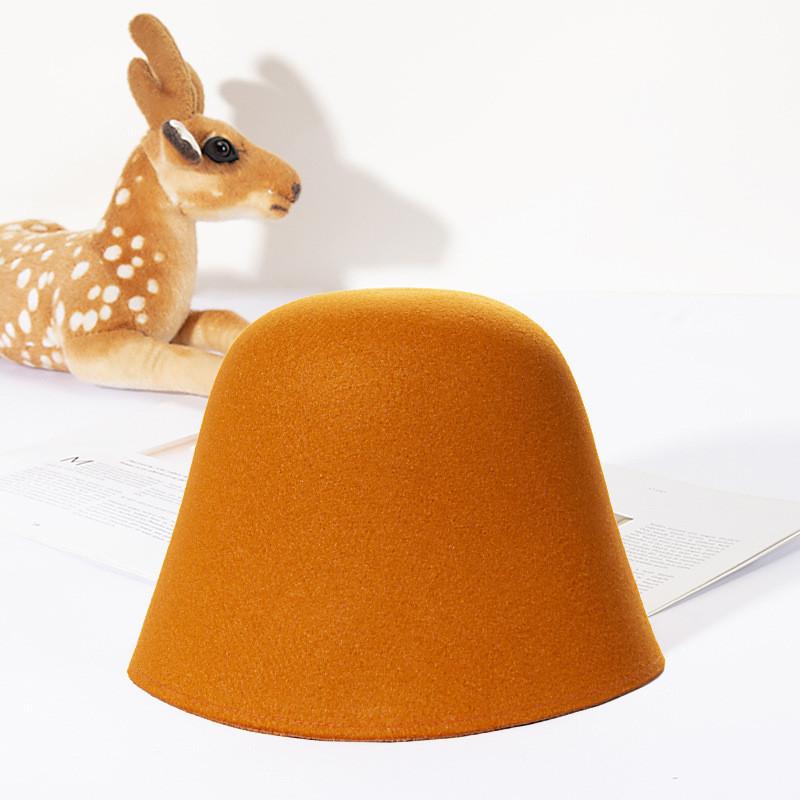 Water Bucket Hat For Women Wool Blend Warm Winter Sun Protection Casual Style