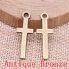 Heart Cross Shaped Charms Pendant For Bracelet Necklace Jewelry Making Craft Findings