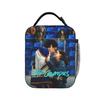 Hannah and Garrett Off Campus Insulated Lunch Bag Meal Container Thermal Bag Tote Lunch Box Work Travel Food Handbags