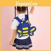 Cartoon Adorable Bee Toddler Backpack For Boys And Girls With Breathable And Waterproof Nylon Material