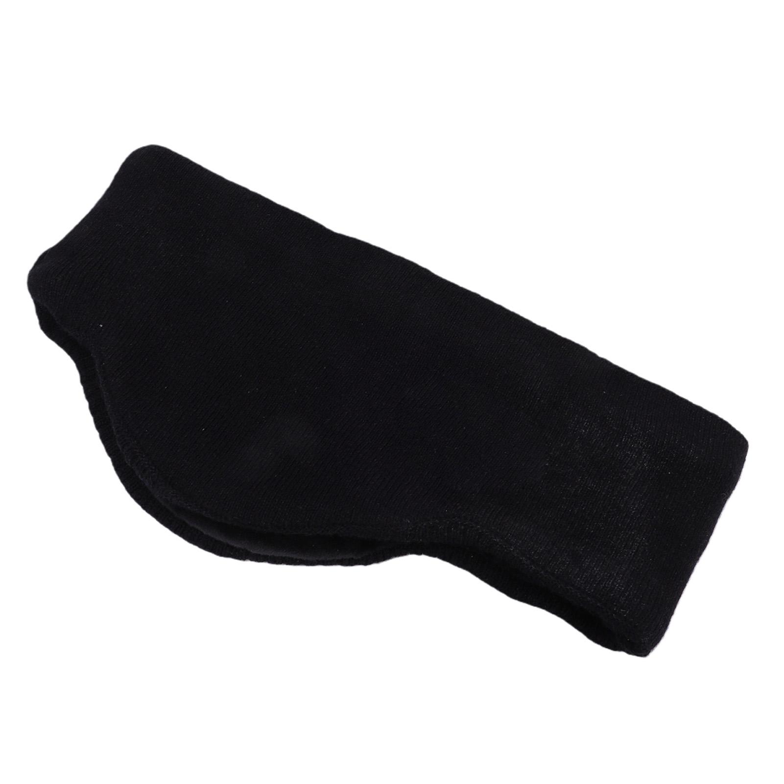 

Sleeping Ear Cover Winter Warm Double Layer Noise Reducing Cozy Fleece Lined Ear Muffs for Sleeping Sports Black