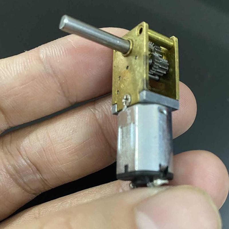 Mini Gear Motor Micro Worm Gear Reducer Brush Dc Motors Electronic Devices 1218Ge-N20 Dc 12V (To 6V 3V)