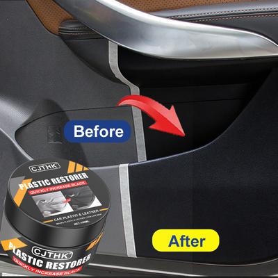 Car Plastic Restorer Back To Black Gloss Car Cleaning Products Plastic Leather Restore Auto Polish And Repair Coating Renovator