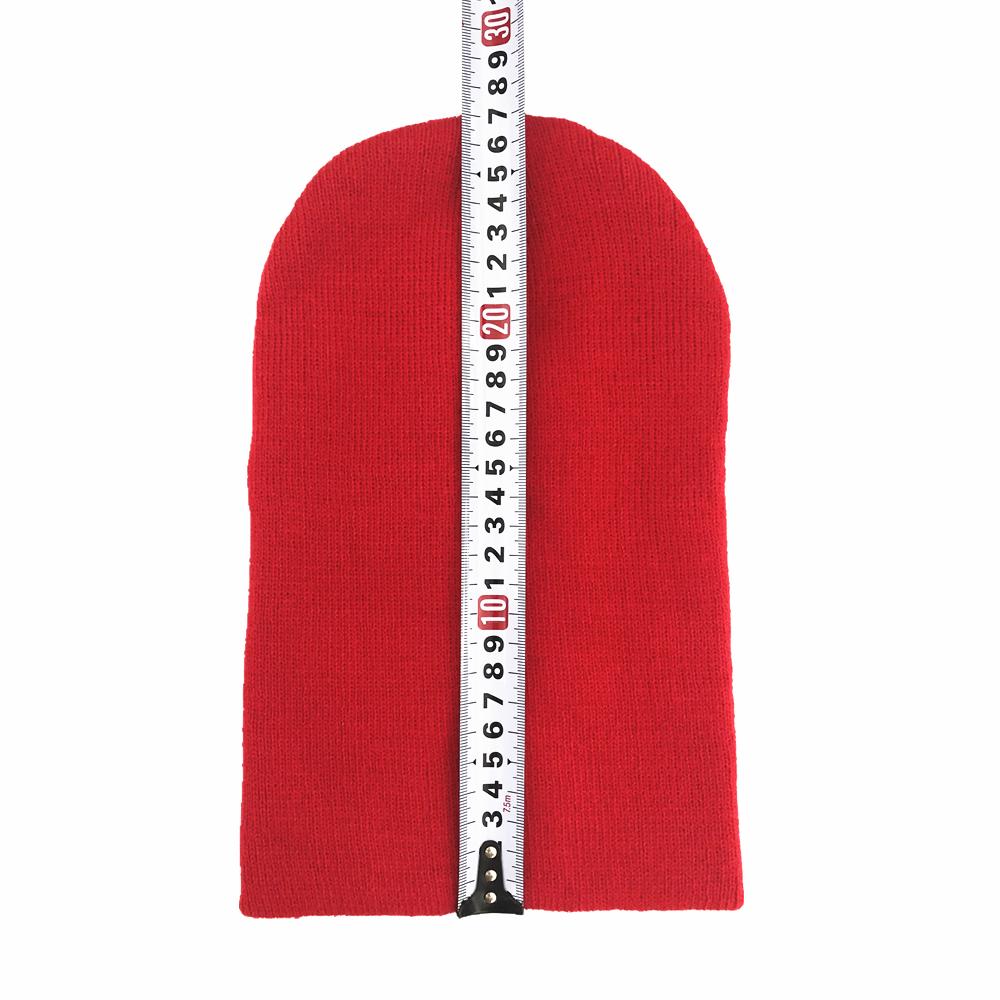 Warm Knitted Beanie For Women New Autumn Winter Skullies Fluorescent Ladies Cap