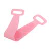 Silicone Bath Body Brush Tough Strong Tensile Strength Hangable Back Cleaning Bath Strap