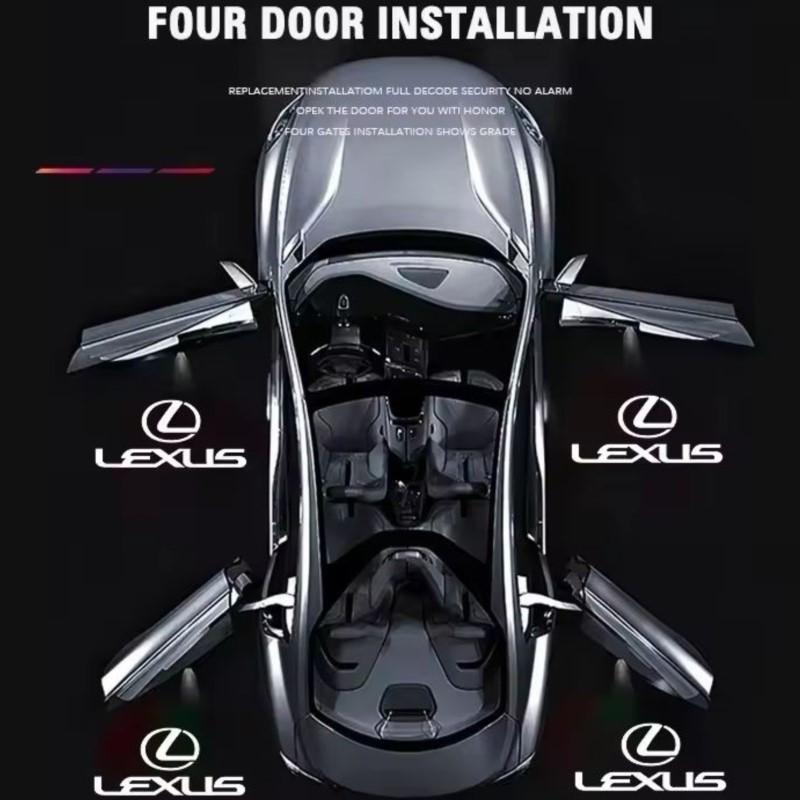 Car HD Projector Lamp LED Auto Door Welcome Light For Lexus IS250 IS200 CT200h GS300 LS430 RX450h LX570 IS300 ES RX LS IS NX CT