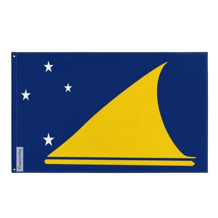 Drapeau - PIXELFORMA - Tokelau - Polyester - 90x150cm - Recto Verso