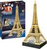 Ravensburger 3D Puzzle Eiffel Tower Night Edition 216 Pieces Finished Height 47cm 12579 1 Recommended 3D Gift Size Age 12+ [Puzzle, Puzzle,