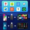 NEW 2in1 Wireless CarPlay Android Auto Wireless Adapter Smart USB Dongle Mini Box Plug And Play WiFi Fast Connect