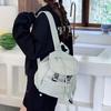 Schoolbag Korea ins Mini Backpack Women's Travel Lightweight Waterproof Backpack Nylon Casual Commuter Backpack