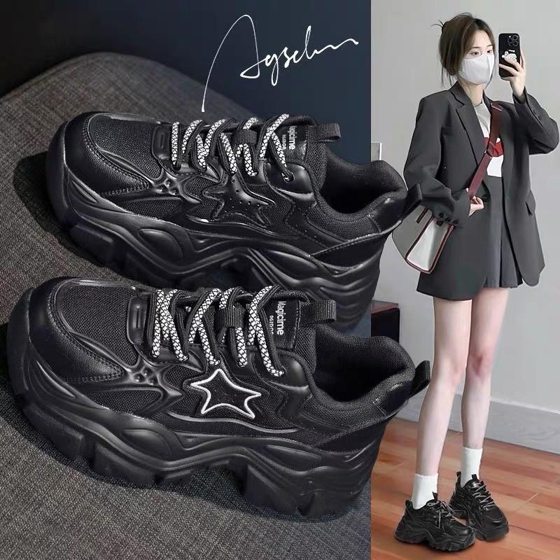 Darth Vader Daddy Shoes Women's 2025 Spring and Autumn New Versatile Platform Casual Sneakers Popular Women's Shoes Shoes