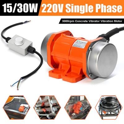 Vibrationsmotor mit einstellbarer Geschwindigkeit für die Beschickungsmaschine, Spritzbetonmaschine, Waschmaschine + Motorgeschwindigkeitsregler