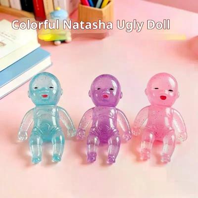 1pcs Squishy Maltose Sugar Baby Squeeze Toy Kawaii Baby Stretchable Slow Rising Fidget Toy For Adults Stress Anxiety Relief Gift