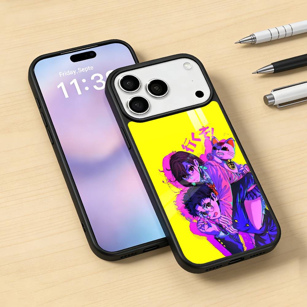 Hot Anime Dan Da Dan Phone Case Magnetic For iPhone17 16 15 14 13 12 Pro Max For Magsafe Wireless Charging Cover