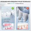 Hydropulseur 900mL Irrigateur Buccal avec 6 Embouts et 10 Niveaux de Pression, Soin Dentaire Portable pour la Famille, Nettoyeur de Dents Sans Fil