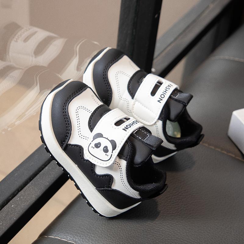 

New Style Girl s Walking Shoes, Boys Sports Shoes with Soft Soles, Versatile and Casual Shoes 18 чёрный