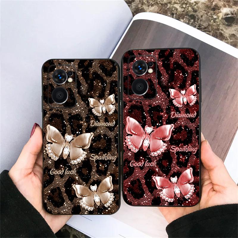Brilliant Lucky Butterfly For OnePlus 8 9 11 12 13 10 Pro 9R 8T 12R Ace 5 2V Nord CE 2 4 Lite N20 SE 30 N200 TPU soft phone case