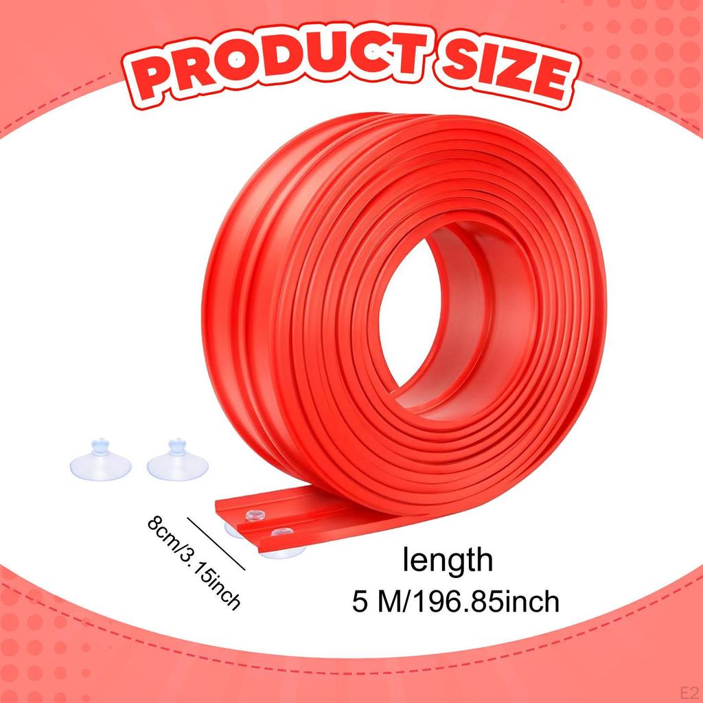 Fleksibel Rampebane for Racerbiler med Sterke Sugekopper for År Gamle Jule- og Bursdagsgaver