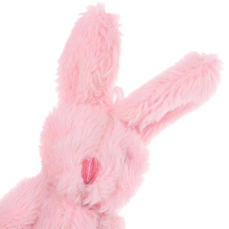 5 pezzi 6 cm mini ciondolo coniglio congiunto coniglietto di peluche per bambola giocattolo bouquet portachiavi