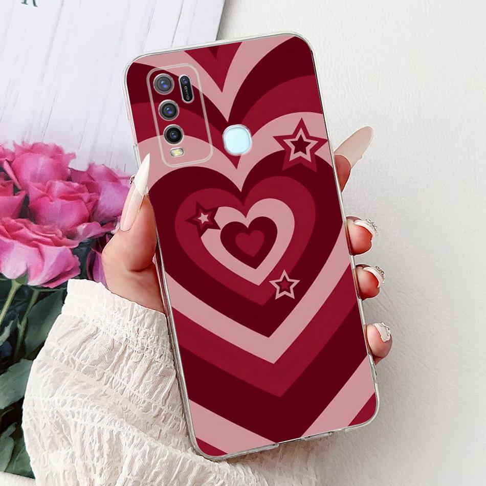 For Vivo Y50 Y30 Y30i 1935 1938 Cool Dragon Tiger Painted Phone Case For Vivo Y30 Y30i Y50 Soft Silicone TPU Cases