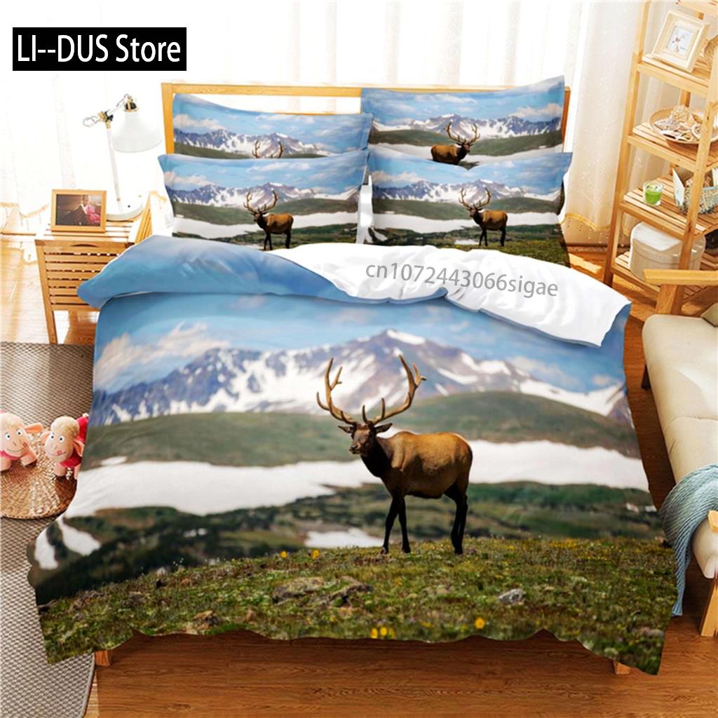 

Animals Bedding Set Duvet Cover Set 3d Bedding Digital Printing Queen Size Bedding Set Fashion Design EU single(135x200cm)