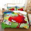 Girl Gift Anime C-Candy Bedding Set, Teen Children Duvet Cover and Pillowcase Single/Double, Beautiful Bedroom Decoration