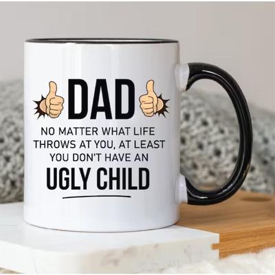 Father's Day Ceramic Coffee Mark Mug Mother's Day Zombie Game