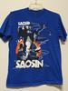 Saosin Band Blaues Kurzarm-Baumwollhemd Unisex Alle Größen AR455 Unisex T-Shirt