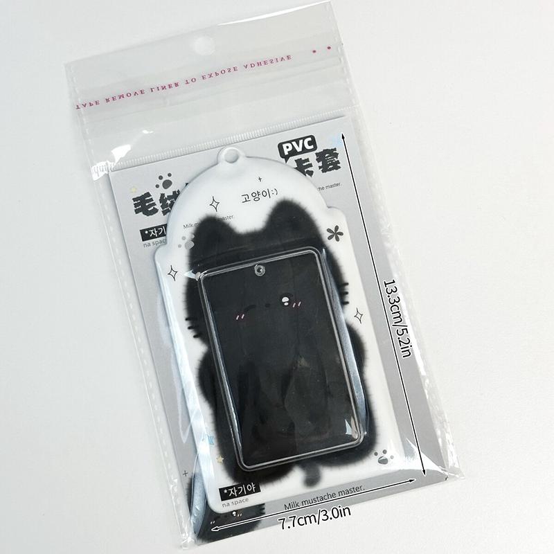 Photocard Holder Keychain Y2K Binder Photocard Idol Kpop Photo Card Holder Backbag Display Pendant Student Card Protective Cover