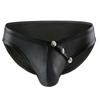 Sexy Mens Other Underwear Brief Men Cheap Gay Black Pu Leather Sex Jockstrap