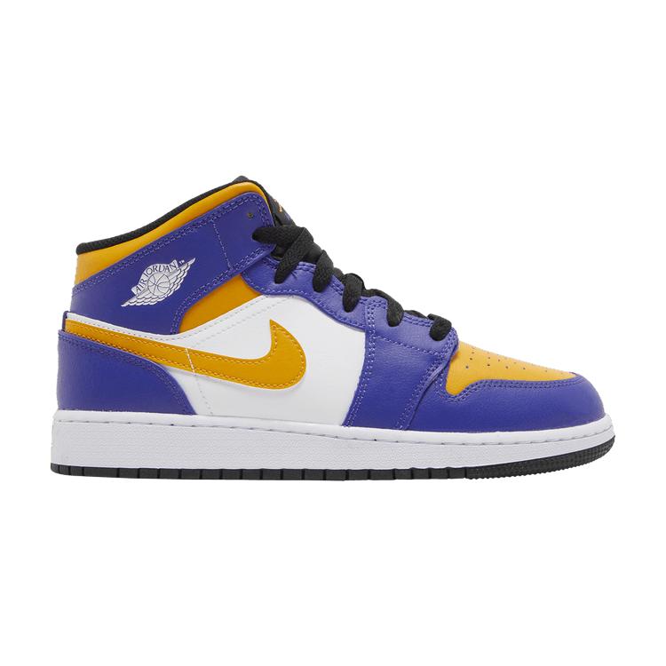 Air Jordan 1 Mid GS 'Lakers'