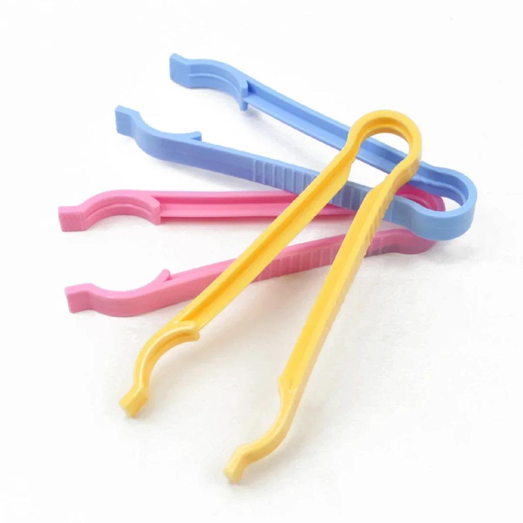 1PC-Non-Slip Clip, Multi-functional Bottle Clip Extended Handle Baby Bottle Clamp, Avoid Burns with Steaming Water Protection