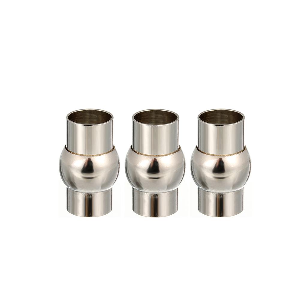 10pcs Strong Magnetic Clasps Metal Ball Magnet Buckle End Clasps Connectors For DIY Jewelry Making Bracelet Necklace Accessories