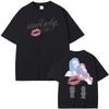 Tricou cu gât rotund Sincerely Tour 2025 Nou Topuri Kali Uchis Vară Hip Hop 100% Bumbac Tricou Calitate Înaltă Retro Gât Rotund Tricou