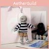 Wear Cool Clothes Cat Plush Keychain Toy Stuffed Dolls Backpack Pendant Gifts