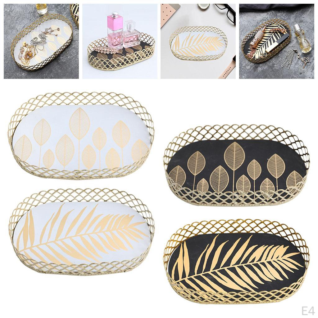 Creative Storage Tray Birthday Gifts Cosmetic Box Makeup Display Plate for Bedroom Home